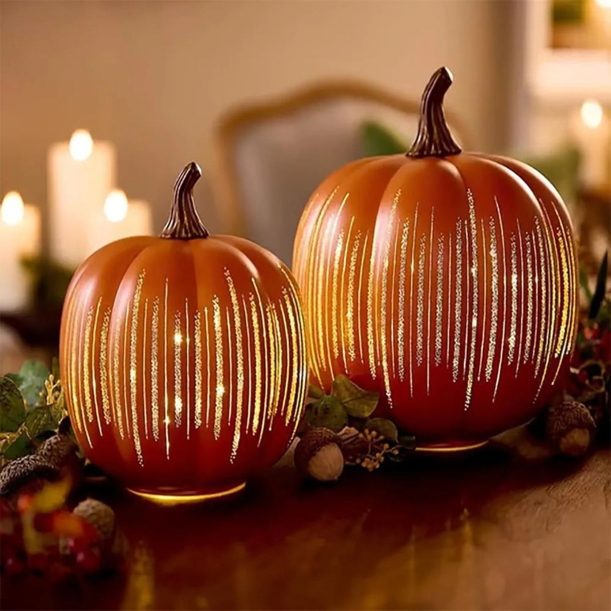 LumePumpkin™ Starry Glass Decor