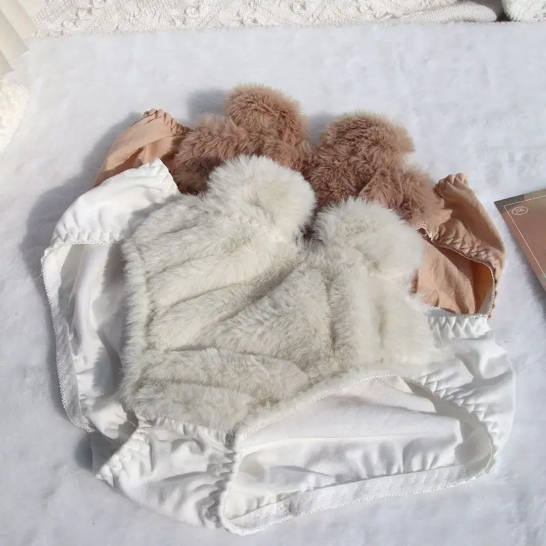 VelviLace™ Plush Embroidery Bra Set