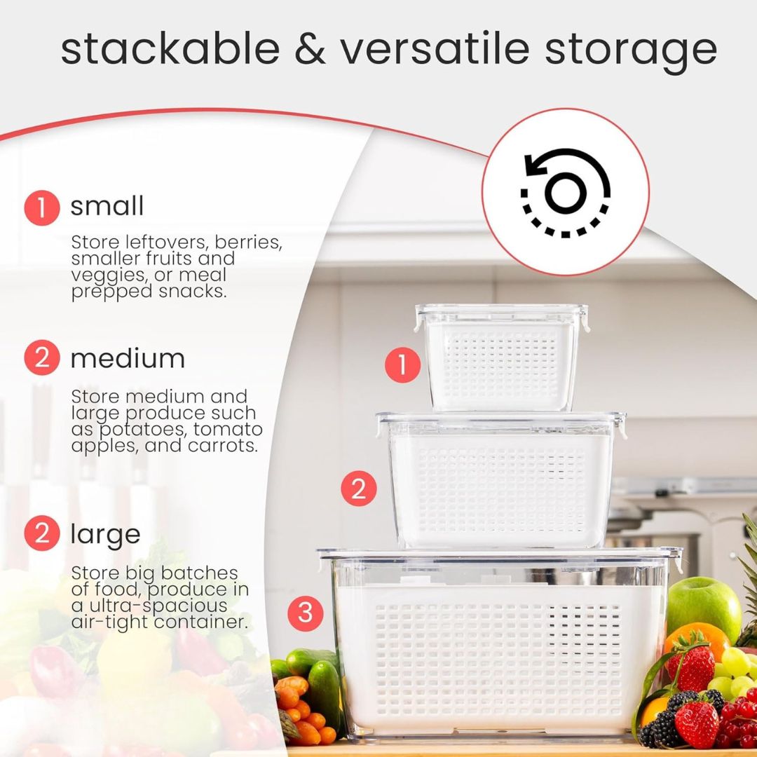 PureKeep™ Separated Food Container